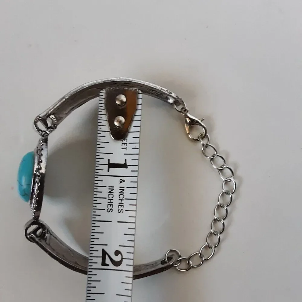 Western Style Silver Tone Women's Bracelet